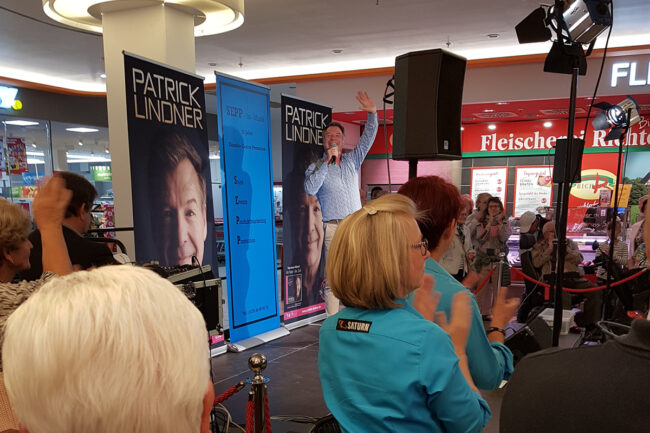 Patrick Lindner im Dessau Center Patrick Lindner im Dessau Center